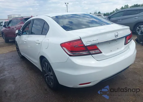 2013 Honda Civic Ex из США, поврежденный, VIN 19XFB2F89DE091151